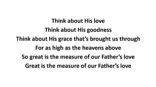 Think About His Love (lyrics) - Walt Harrah (1987)