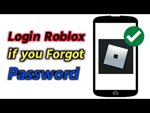 How to Login to Roblox if you Forgot Your Password | Login Roblox Account Without Password