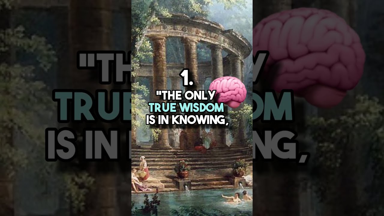Socrates Best Quotes 4th One Is Inspirational 