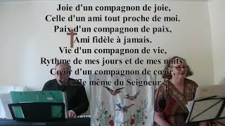 Video thumbnail of "Avoir Dieu pour ami"