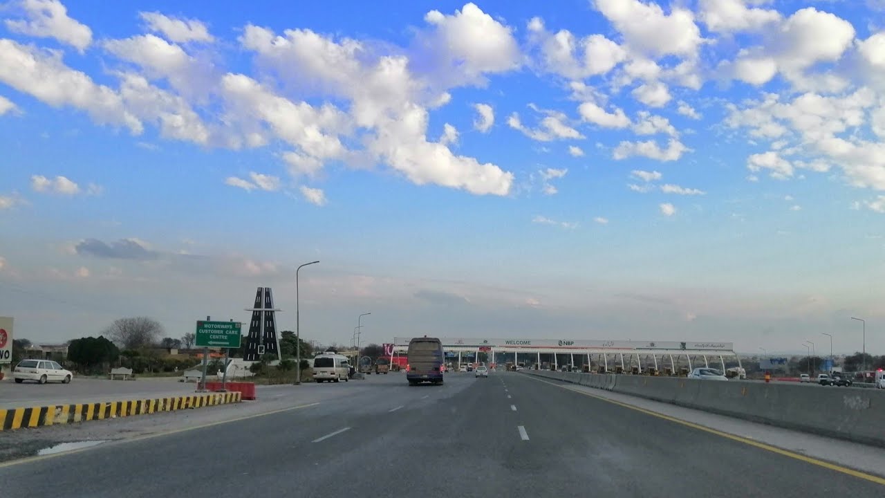 M2 Motorway from Islamabad to Lahore YouTube