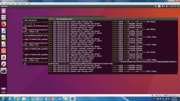 Ether Transfer and Mining Demonstration