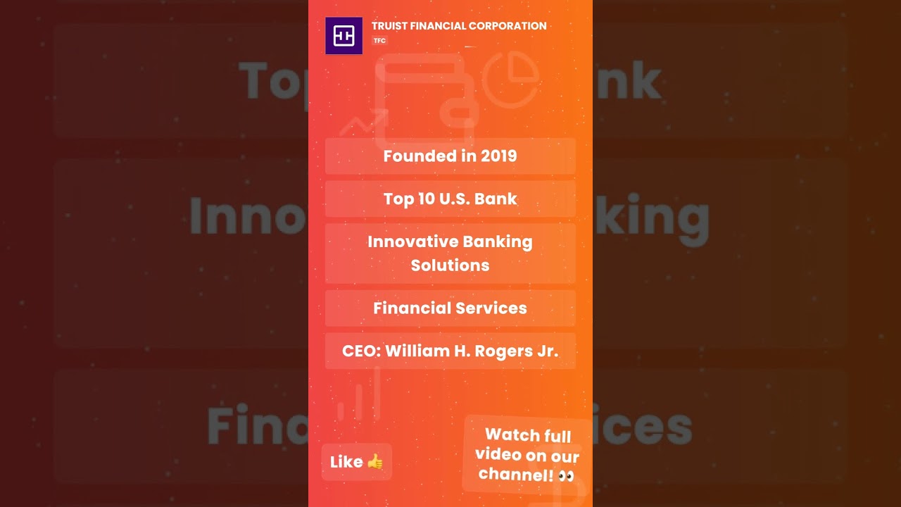 Truist Financial (TFC) - The Future of U.S. Banking? 💳📊