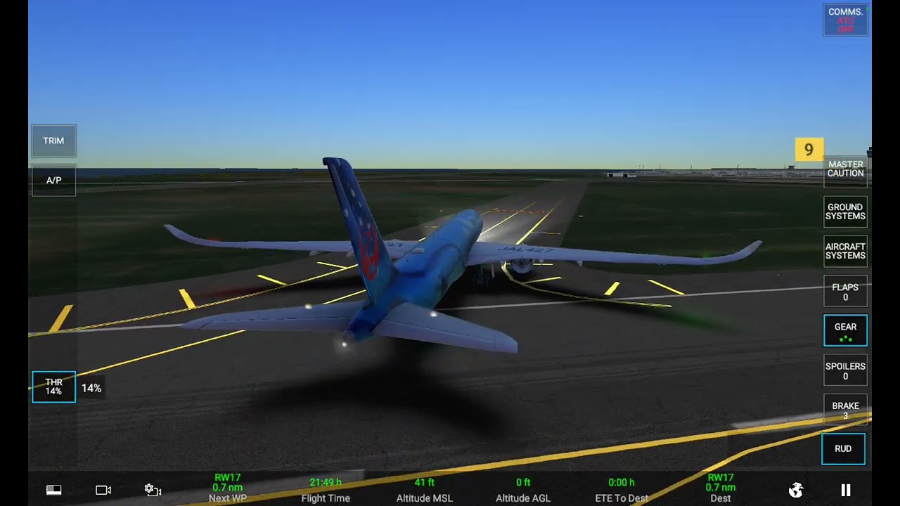 Landing at Buenos Aires Argentina (SAEZ) [RW17] [Gate 09]