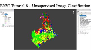 ENVI Tutorial 8: Unsupervised Image Classification/LULC Map