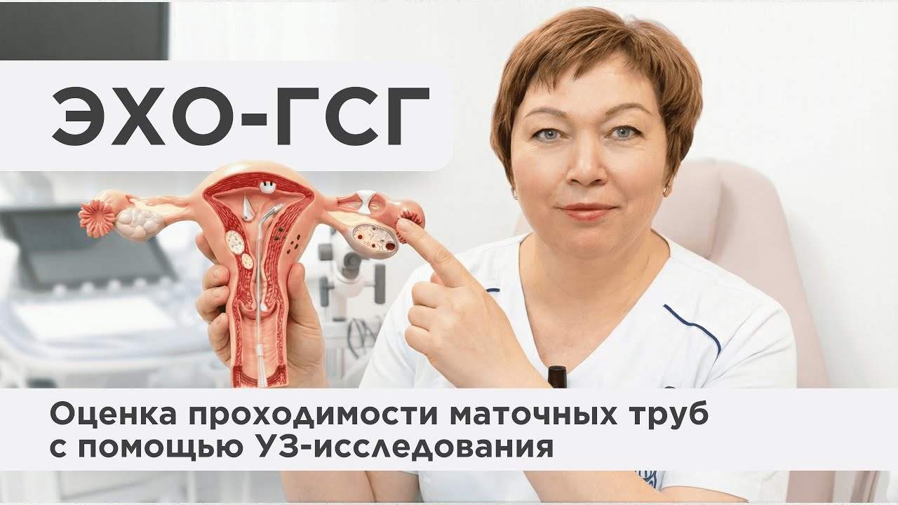 ЭХО-ГСГ в Центрах женского здоровья ГКБ им. А.К. Ерамишанцева | Проходимость маточных труб