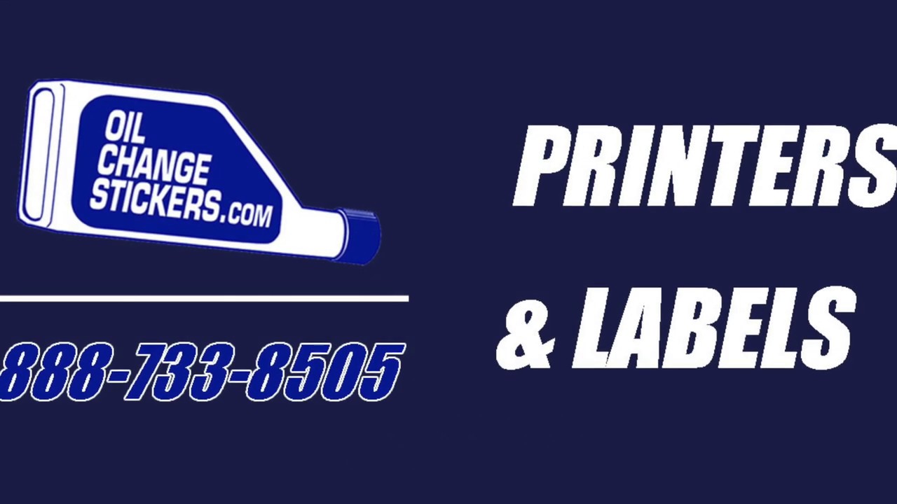 Affordable Oil Change Printer System