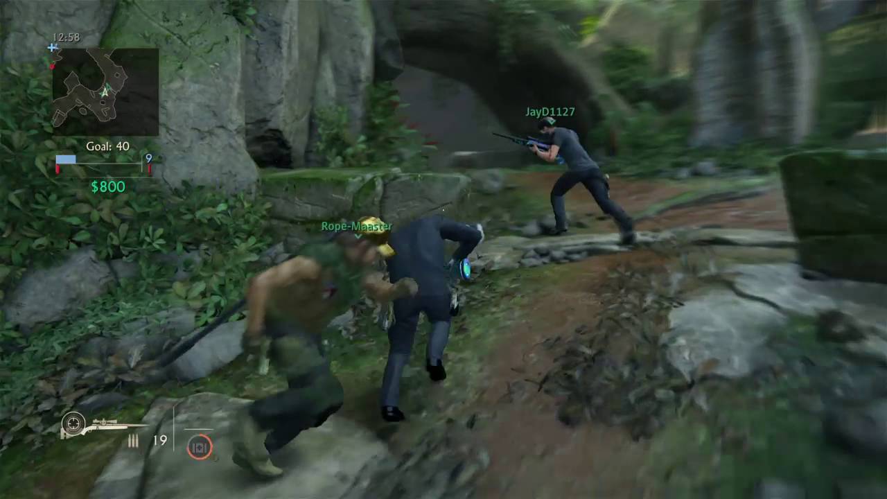 Saving JayD1127 and the Rope-Maaster!! (uncharted 4 multiplayer)