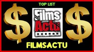 How much does FilmsActu make on YouTube 2016