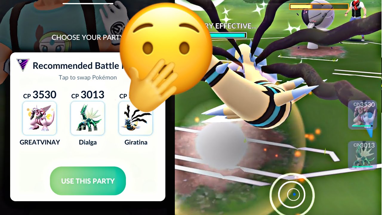 😍 This SHINY Trio vs REGI Trio in Master League Pokémon Go