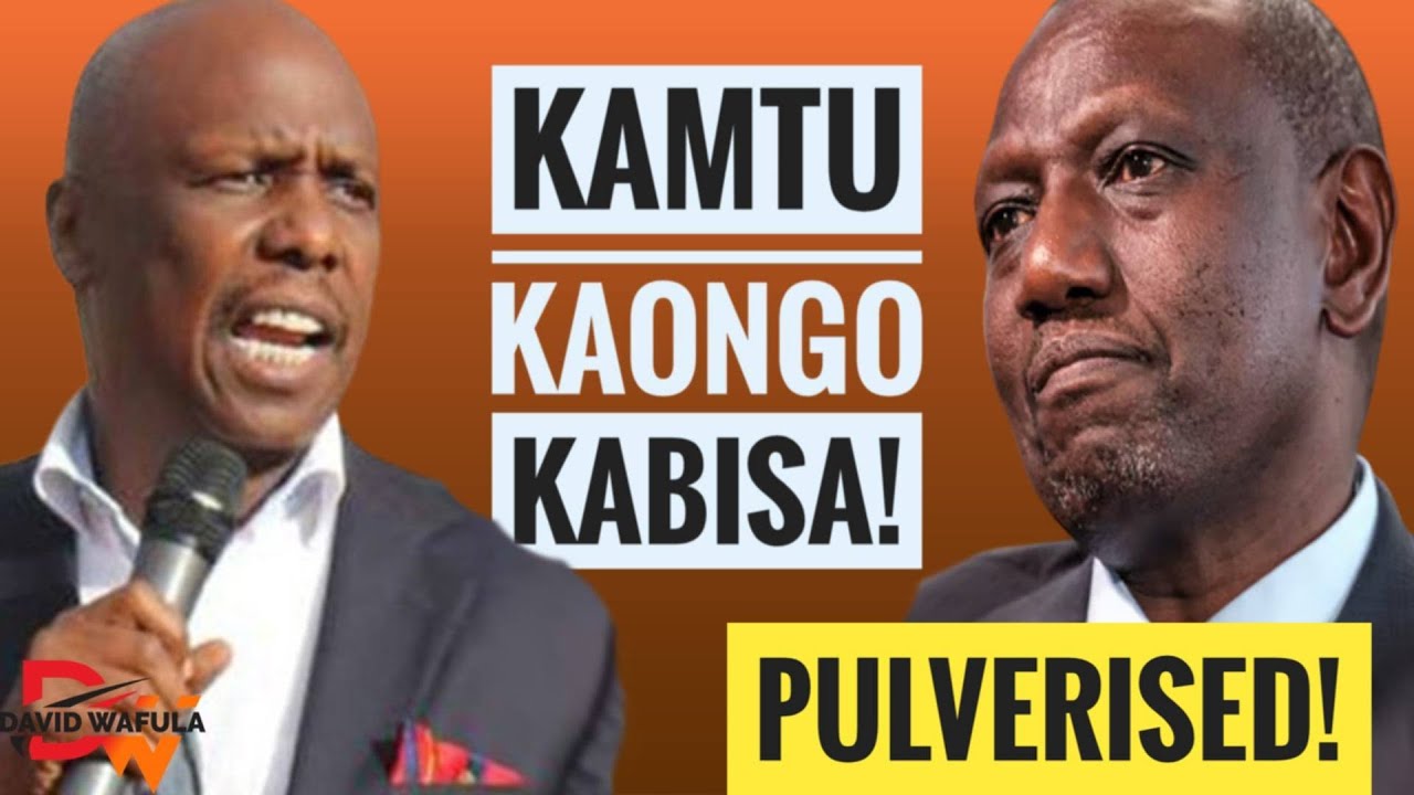FINALLY! GIDEON MOI LECTURES RUTO LIKE A 2 YEAR OLD!