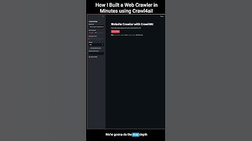 I Built a Web Crawler in MINUTES with Crawl4AI