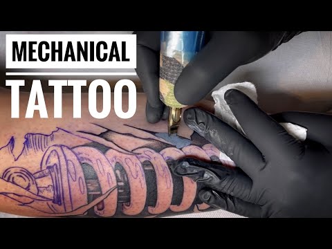 Mechanical Tattoo | Time lapse