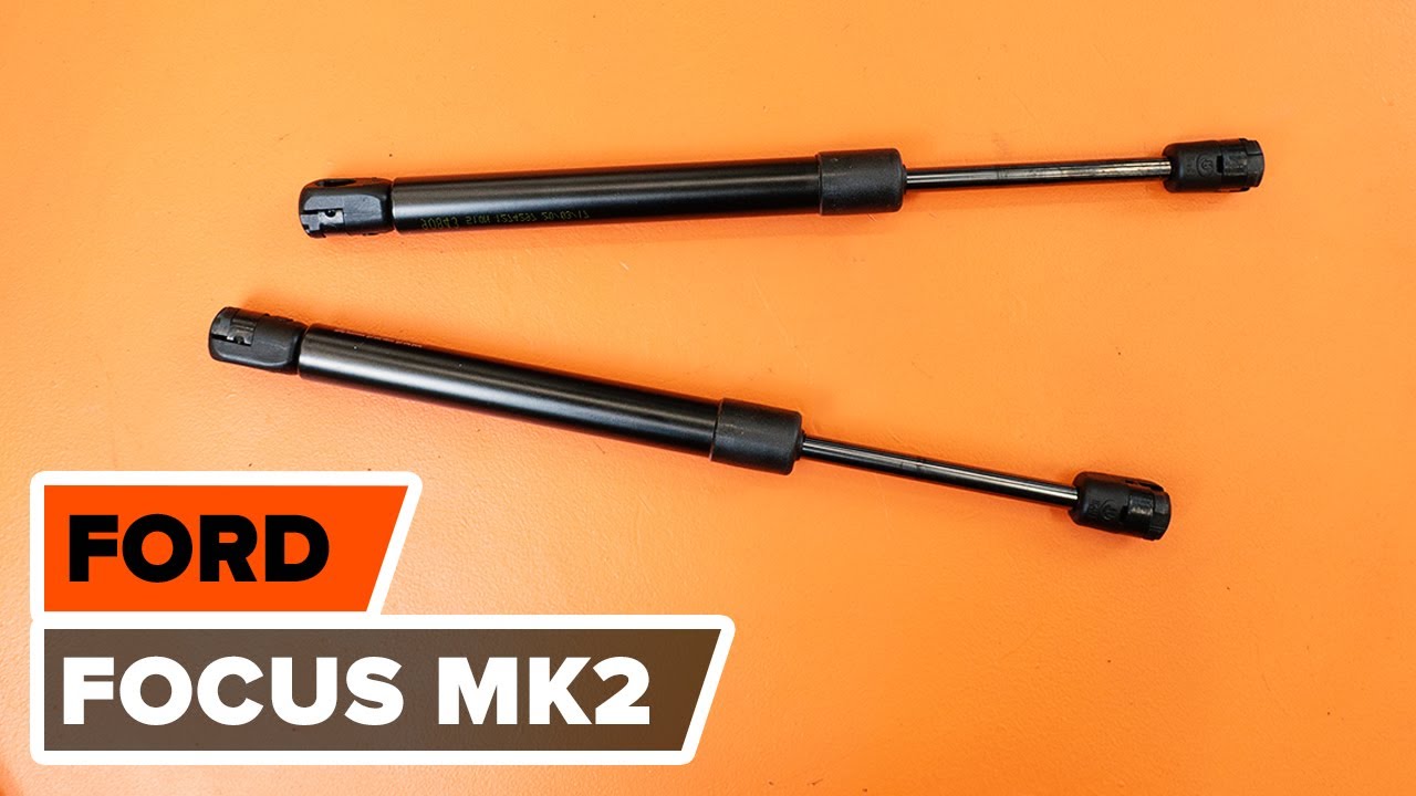 Cómo cambiar los muelle maletero en FORD MK2 Berlina [VÍDEO TUTORIAL AUTODOC] - YouTube