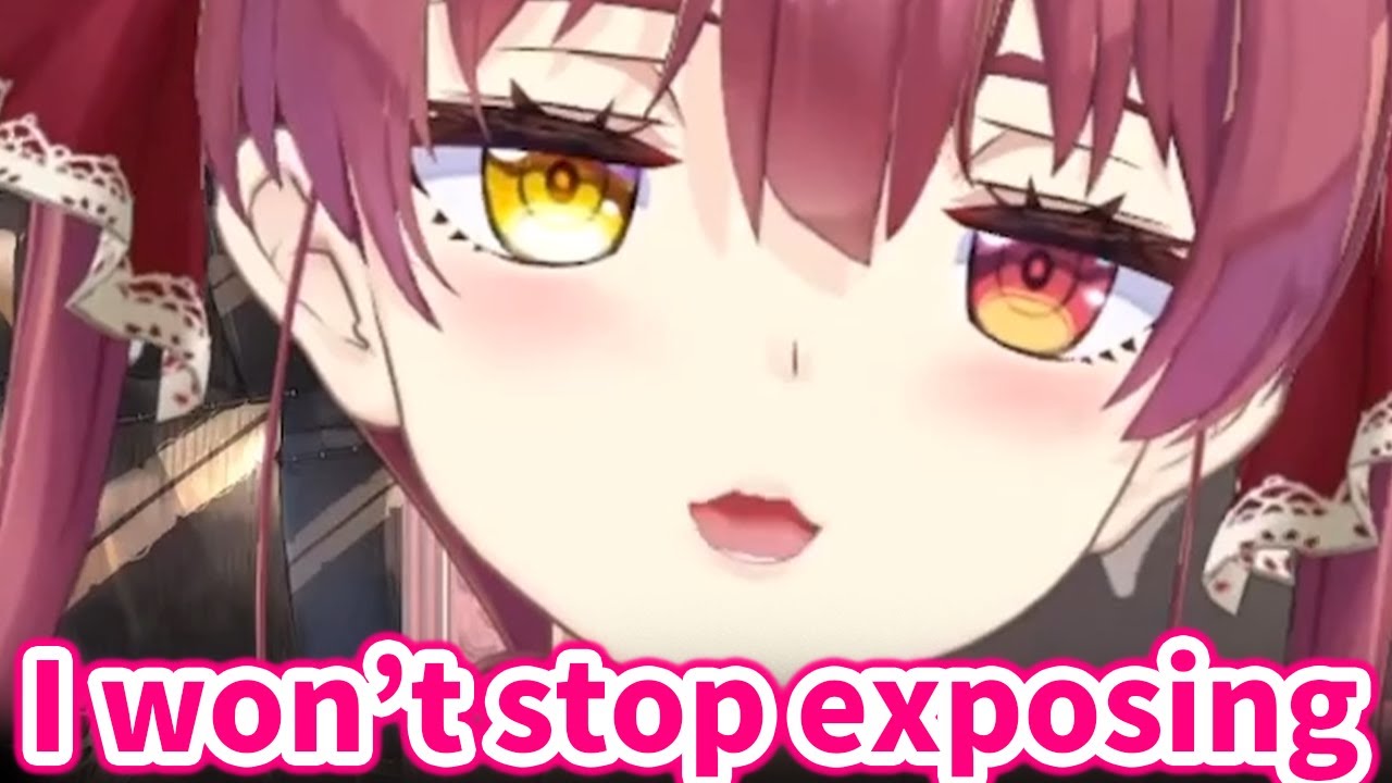 Marine won't stop exposing her skin even during the winter【Hololive/Eng sub】