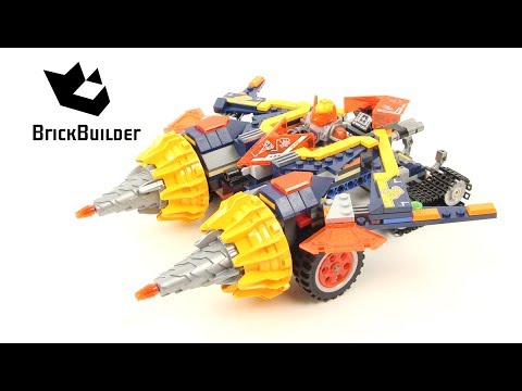 Lego Nexo 70354 Axl's Rumble Maker - Lego Speed build - YouTube