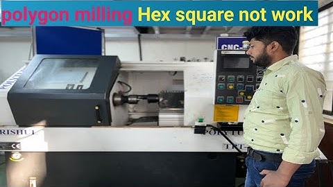 polygon milling hex work from home CNC machine job work CNCmilling#cncmachine#milling#hex#cncmil