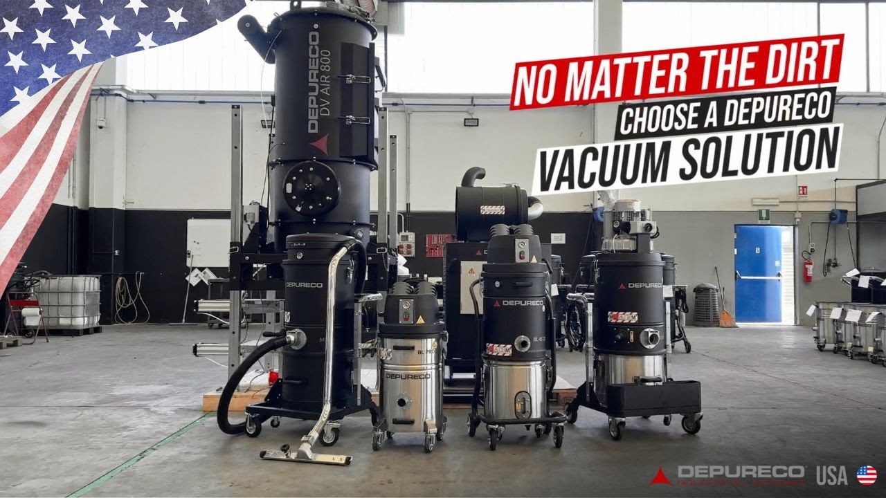 Industrial Vacuum Solutions for Every Job | Depureco USA [Overview]