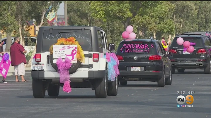 Car Parade In Tustin Honors Breast Cancer Survivor...