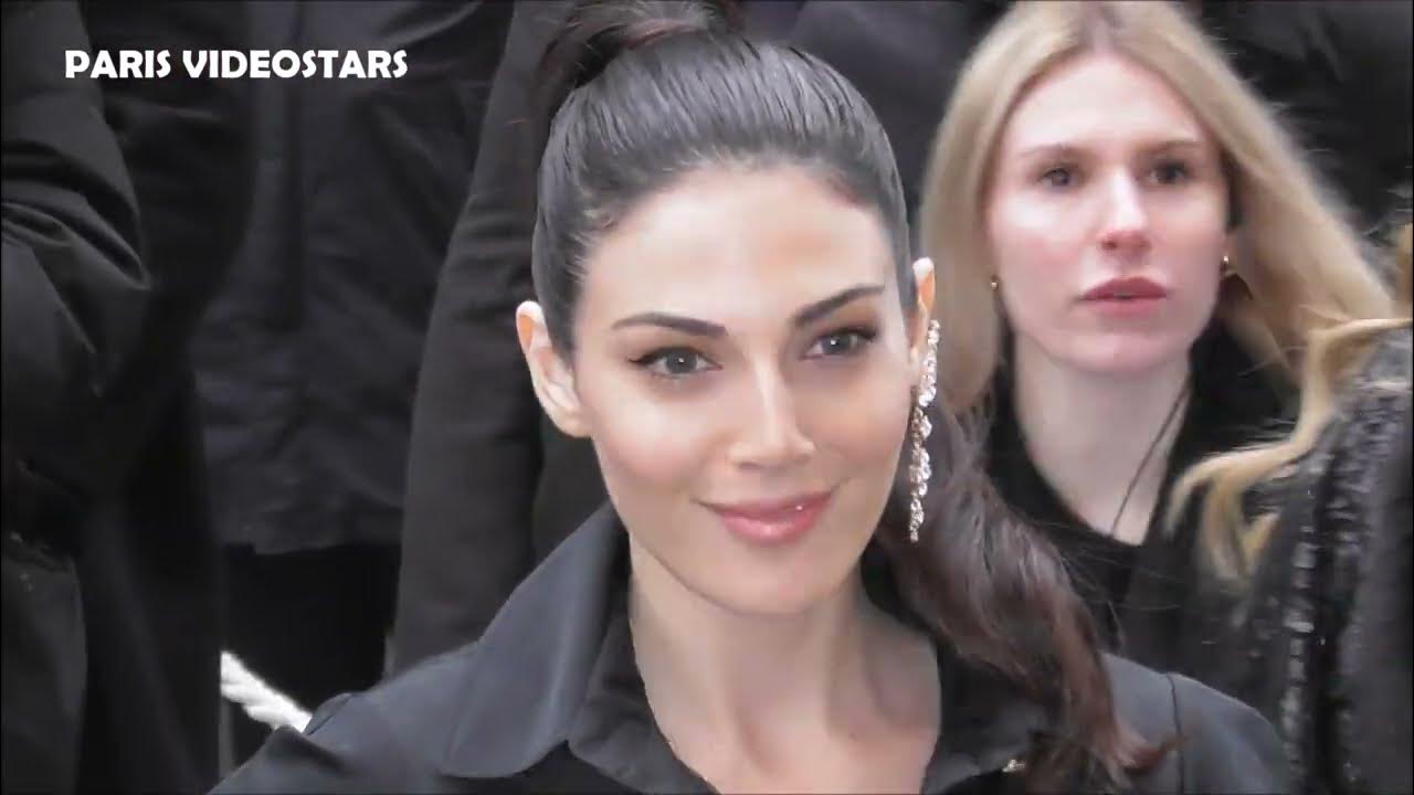 Razane Jammal @ Paris Fashion Week 25 january 2023 show Elie Saab - YouTube
