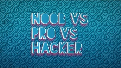 Getting over it Noob Vs Pro Vs Hacker
