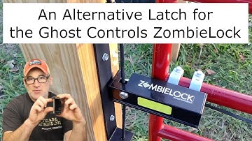 Alternative Latch for the Ghost Controls Zombie-Lock