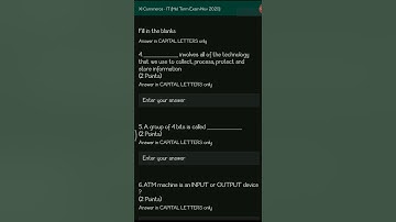 11th Commerce, science,arts IT L-1 Basics of Information technology Solved MCQ