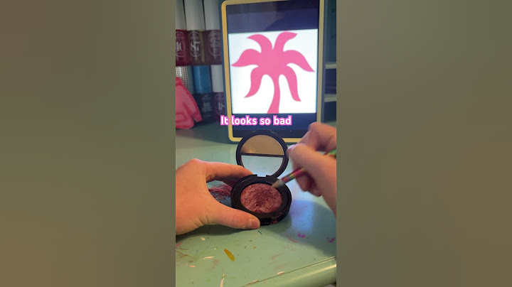 Pink palm puff in blush​⁠I ruined my moms blush@pinkpalmpuff  #preppy#shorts#fypviral
