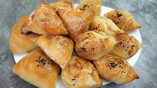 картинка: Лучшая САМСА / Хрустящая и СЛОЕНАЯ! ՍԱՄՍԱ /Ինչպես պատրաստել Սամսա