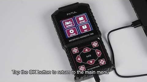Rev up your motorcycle maintenance with the new FXTUL M3 diagnostic tool upgrade!