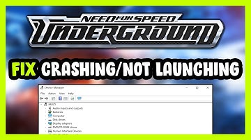How to FIX Need for Speed: Underground 1 Crashing / Not Launching!