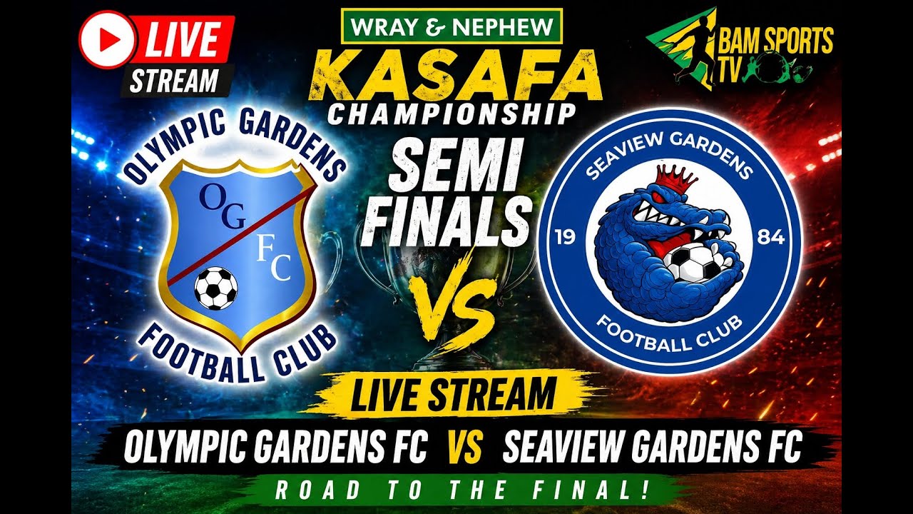 LIVE : SEAVIEW GARDENS FC VS OLYMPIC GARDENS FC | KSAFA CHAMPIONSHIP ...