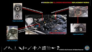#10 Mazda CX5 Engine Mountings Replacement Works