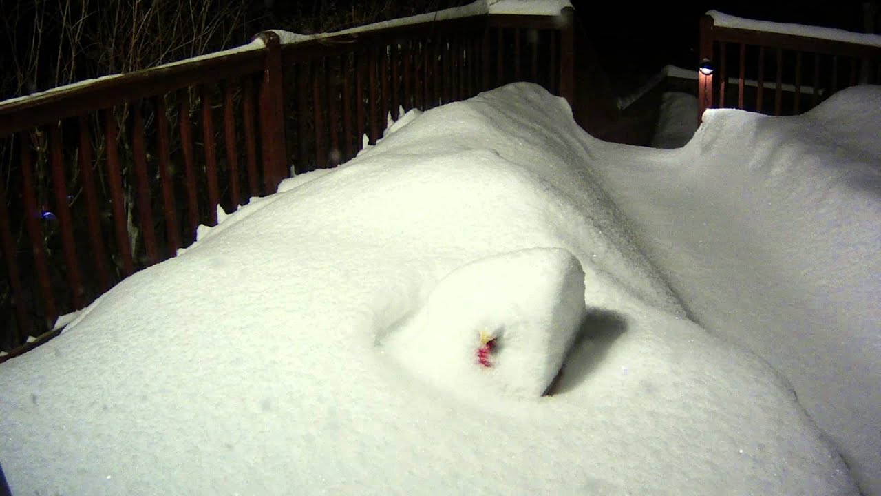 Blizzard of 2015 Time Lapse - YouTube
