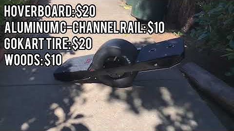 From junk hoverboard to onewheel