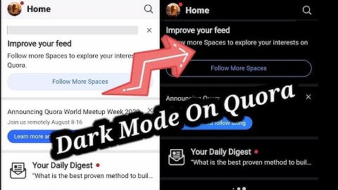 How To Enable Dark Mode On Quora/How To Get Dark Mode On Quora #quora #darkmode #tech #lazytechpanda