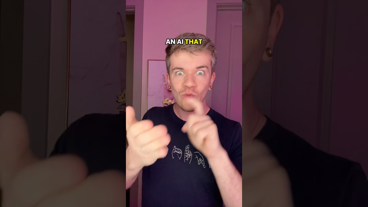 This AI translates sign language! #coda #asl #americansignlanguage #signgemma #learnasl
