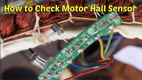 How Check Motor Hall sensor in EV BLDC motor without open Motor
