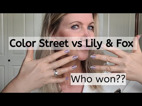 Lily And Fox Vs Color Street