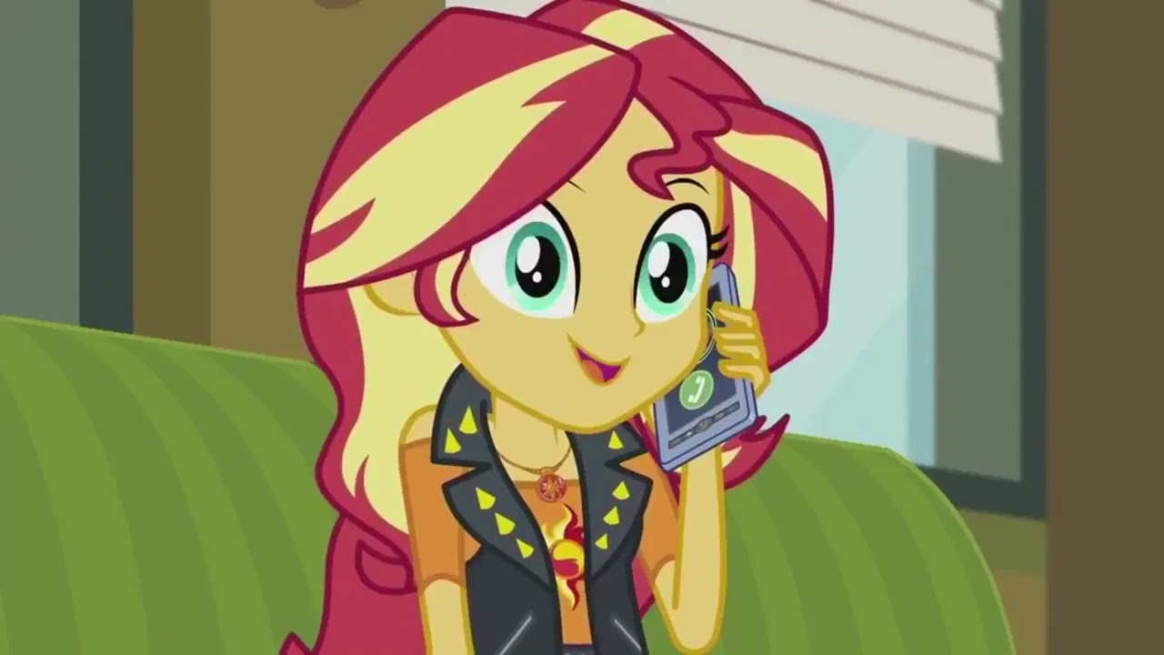 MLP Equestria Girls Digital Series : Text Support part 6 (Choose Sunset ...