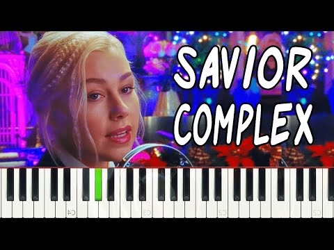 Phoebe Bridgers - Savior Complex - Tonight Show (piano tutorial)