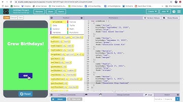 App Lab - Dynamically Set Properties of Sceen Lables in a For Loop for Birthday App (Part 6B of 6)