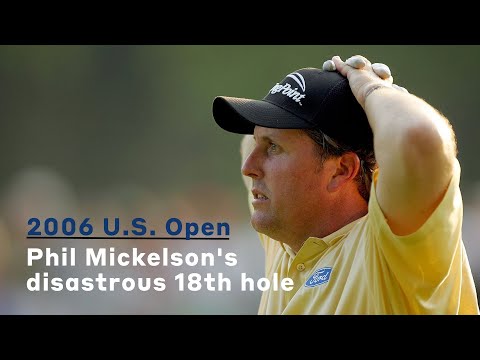 2006 U.S. Open: Walking Phil's final hole
