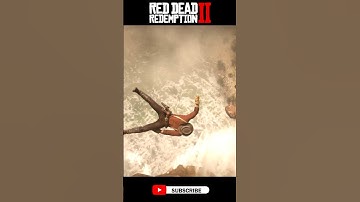 RDR vs RDR2 epic ragdoll fall with NPC VD43 #rdr #rdr2 #reddeadredemption2 #ragdolls #npc #shorts