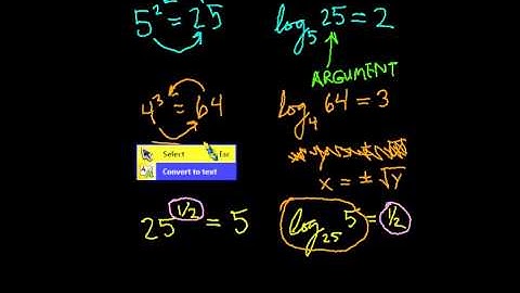 Intro to Logarithms and Exponentials