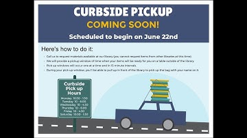 Daniel Pierce Library Curbside Pickup