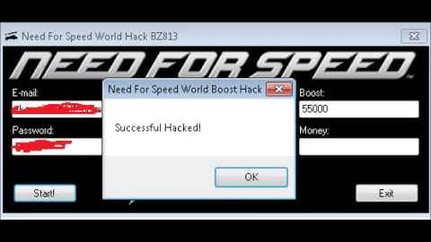 Need For Speed World Hack for boost and money!