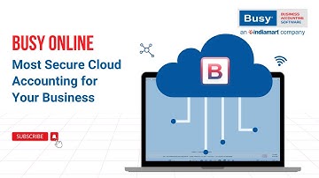 BUSY Online: Most Secure Cloud Accounting for Your Business 💼 | Access Anywhere, No Downtime
