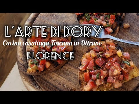 [2 Min] Florence - L'arte di Dory: Amazing Home-Made Tuscan Food in Oltrano, Florence