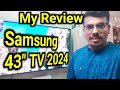 My Review of SAMSUNG Crystal 4K Vision Pro 43" TV  (ft Vivid Pro Ultra 2024 Edition 43 inches)